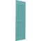 Ekena Millwork 18W x 41H Americraft Two Equal Louver Exterior Real Wood Shutters, Pure Turquoise, PR RW101LV18X41PTH - alternate 4